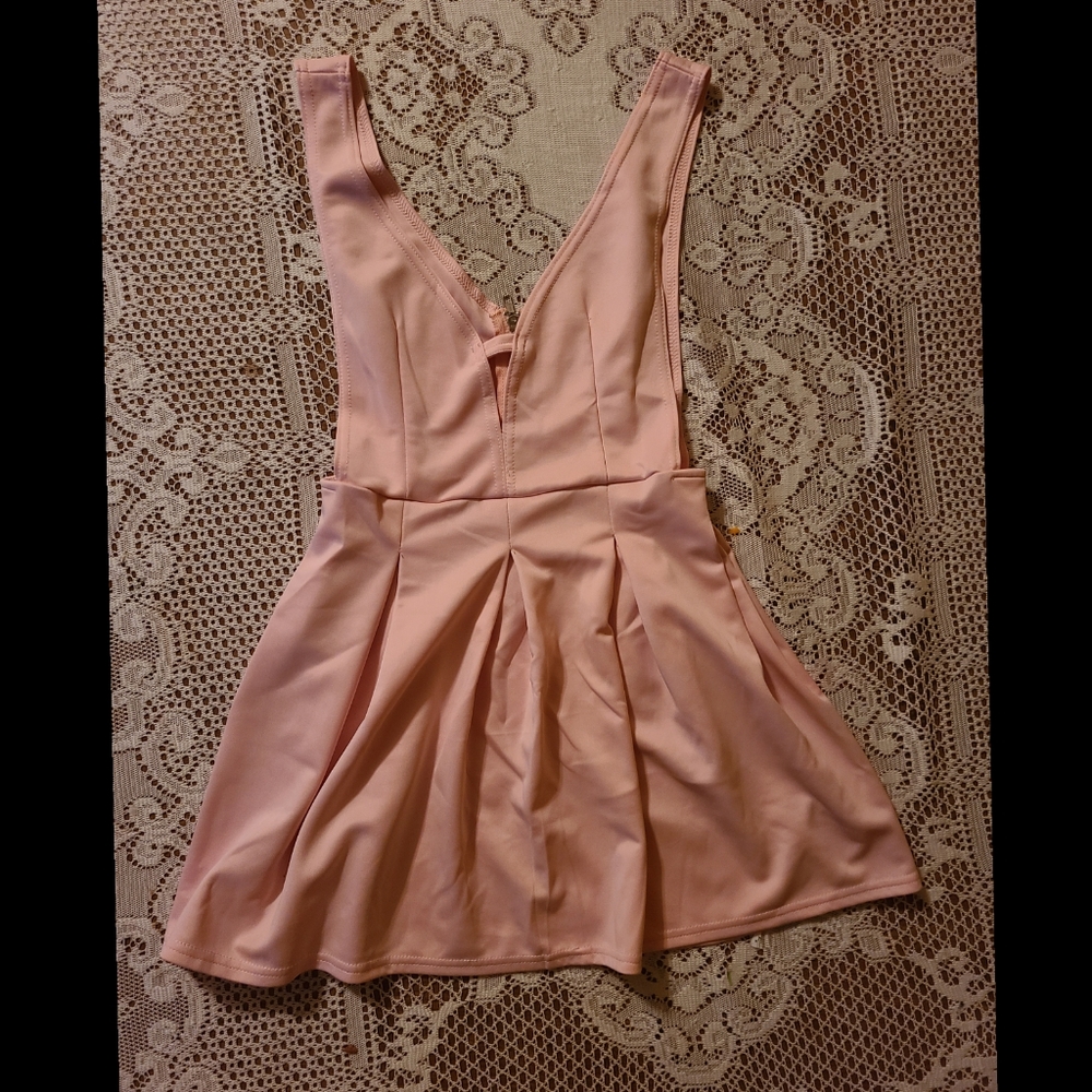 Pastel Pink dress.